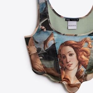 ZARA The Birth Of Venus Corset